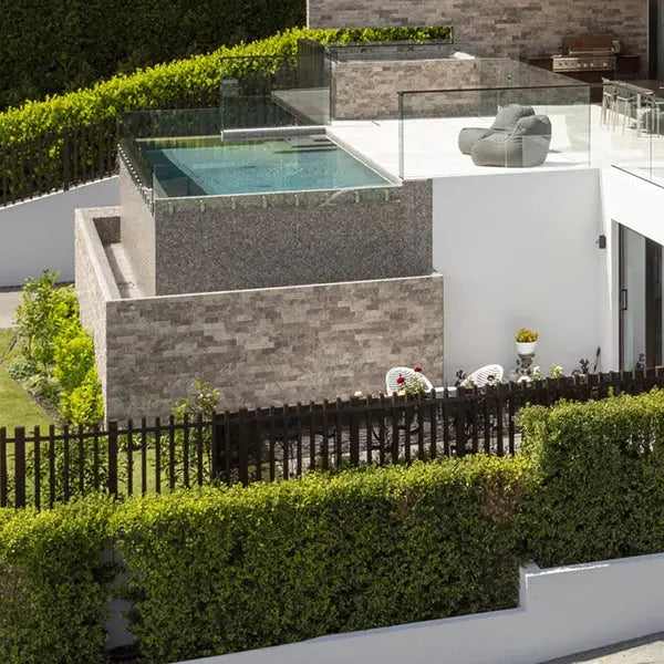 Elite Design Studio - 312x495mm Ezarri Pool Mosaic - Zen Stone Fior di Bosco 25mm Safe (Anti-Slip)