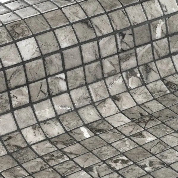 Elite Design Studio - 312x495mm Ezarri Pool Mosaic - Zen Stone Fior di Bosco 25mm Safe (Anti-Slip)