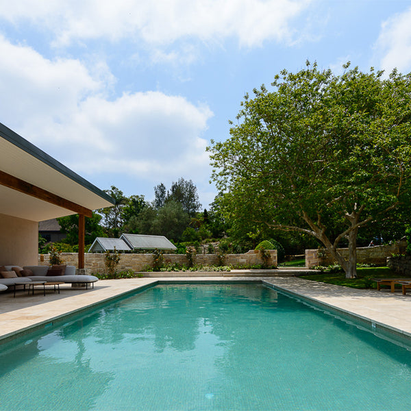 312x495mm Ezarri Pool Mosaic - Zen Wood Pale Cheery 25mm Safe (Anti-Slip)