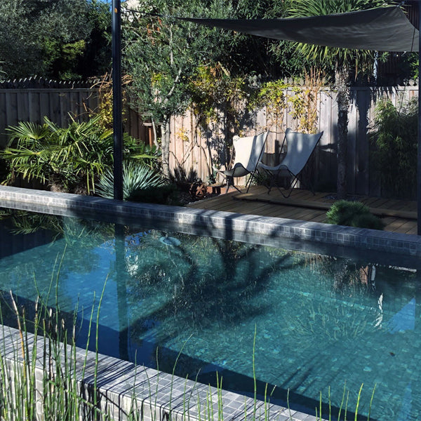 365x365mm Ezarri Pool Mosaic - Zen Stone Phyllite 50mm Matt