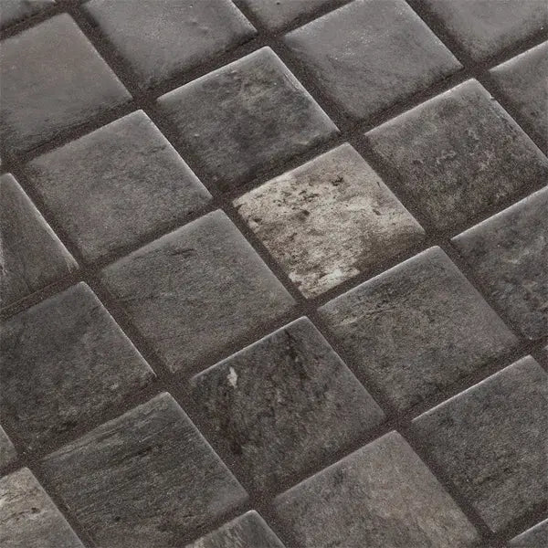 Elite Design Studio - 365x365mm Ezarri Pool Mosaic - Zen Stone Phyllite 50mm Matt