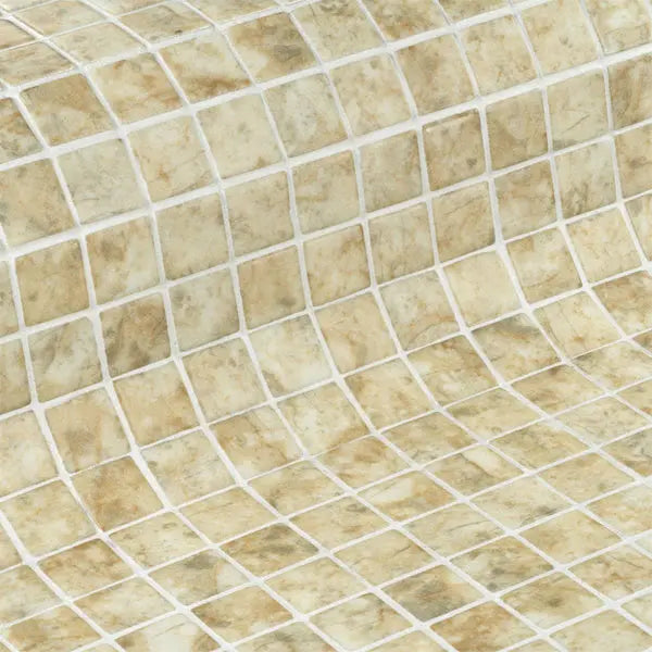Elite Design Studio - 312x495mm Ezarri Pool Mosaic - Zen Stone Sandstone 25mm Safe (Anti-Slip)