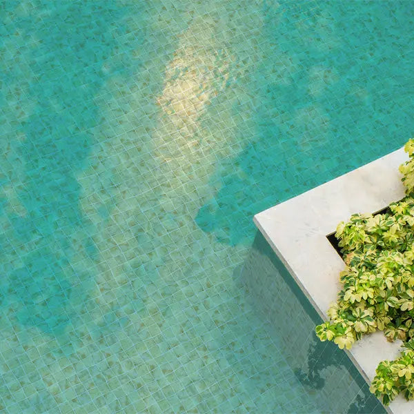 Elite Design Studio - 365x365mm Ezarri Pool Mosaic - Zen Stone Sandstone 50mm Matt