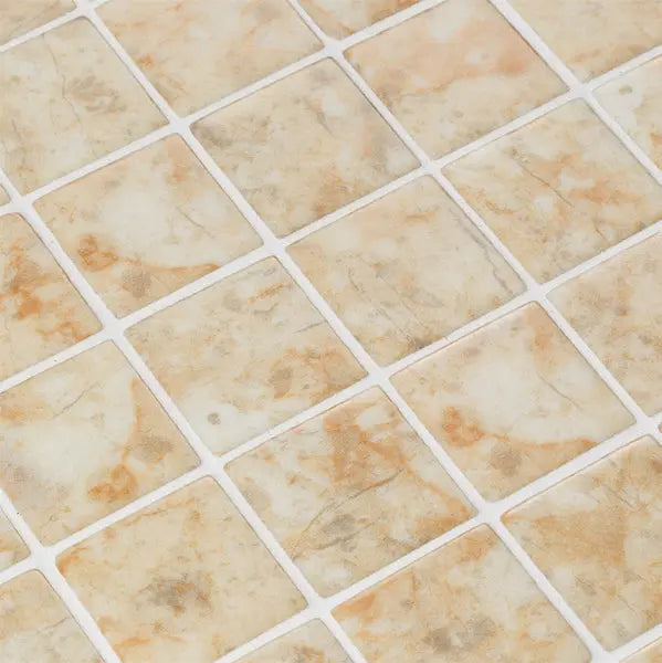 Elite Design Studio - 365x365mm Ezarri Pool Mosaic - Zen Stone Sandstone 50mm Matt