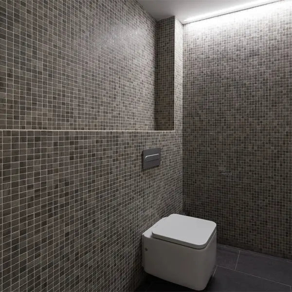 Elite Design Studio - 312x495mm Ezarri Pool Mosaic - Zen Stone Sarsen 25mm Safe (Anti-Slip)