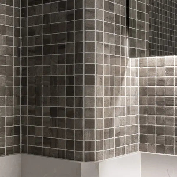Elite Design Studio - 312x495mm Ezarri Pool Mosaic - Zen Stone Sarsen 25mm Safe (Anti-Slip)