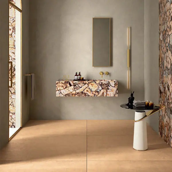 Elite Design Studio - 600x600mm Ariostea (Iris FMG) - Balance Ochre Natural