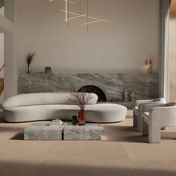 Elite Design Studio - 600x600mm Ariostea (Iris FMG) - Balance Tan Natural