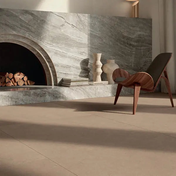 Elite Design Studio - 600x600mm Ariostea (Iris FMG) - Balance Tan Natural