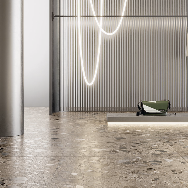 604x1208mm Ceramica Fioranese - I Ciottoli Sassi Argilla