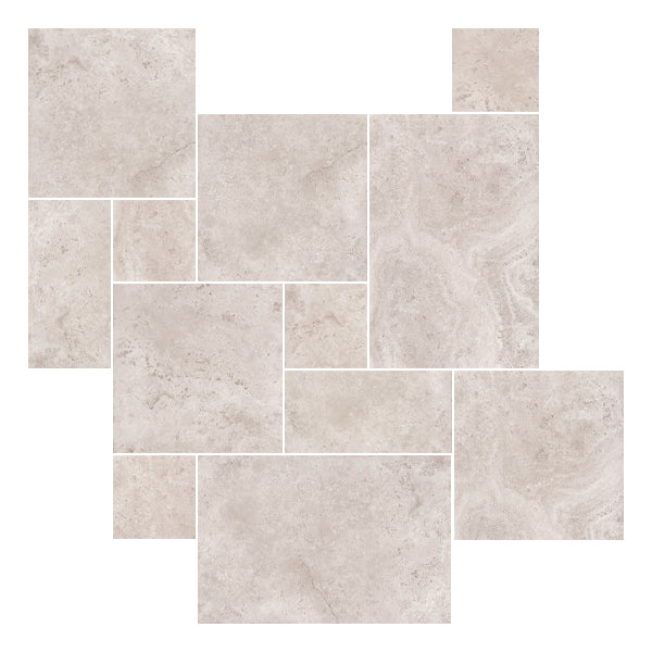 Cerdomus - Tibur Cross-Cut Grigio Modular (French Pattern)