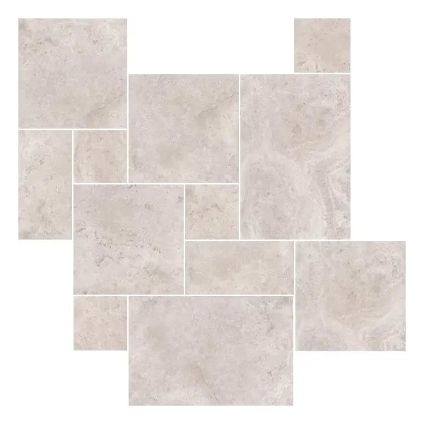 Elite Design Studio - Cerdomus - Tibur Cross-Cut Grigio Modular (French Pattern)
