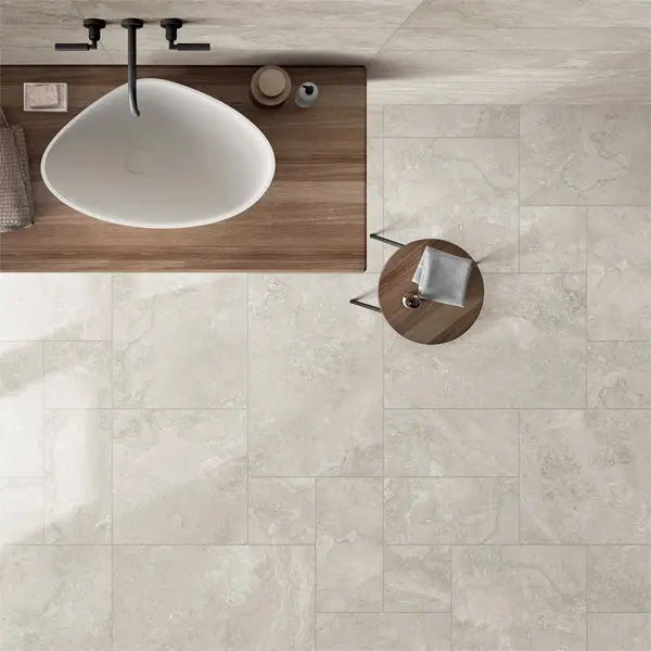 Elite Design Studio - Padua - Norcia Crosscut Silver (French Pattern)