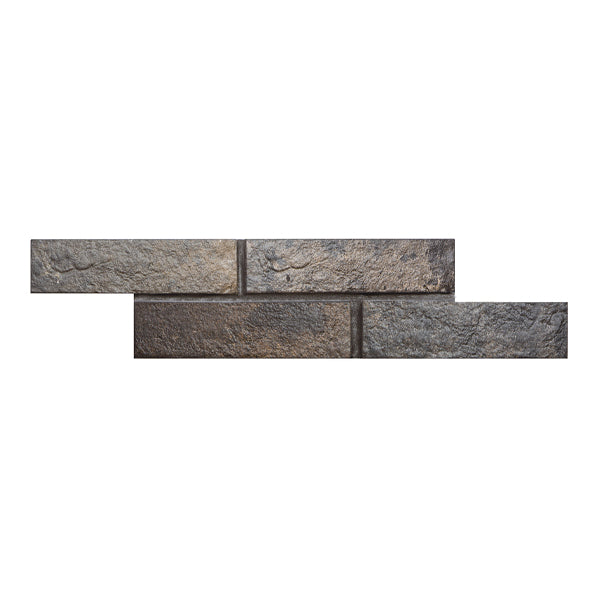 60x250mm Rondine - Bristol Dark Bricks