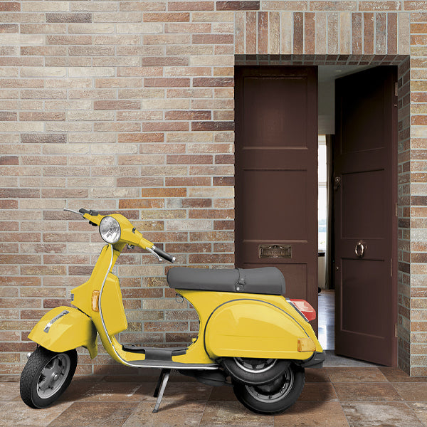 60x250mm Rondine - Bristol Red Bricks