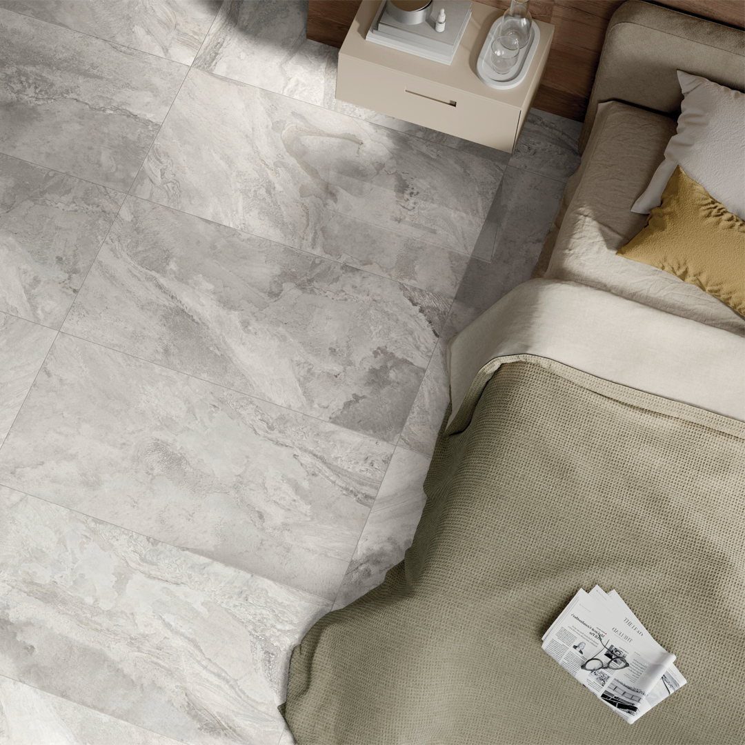 600x600mm La Fabbrica Ava - Deep Stone White