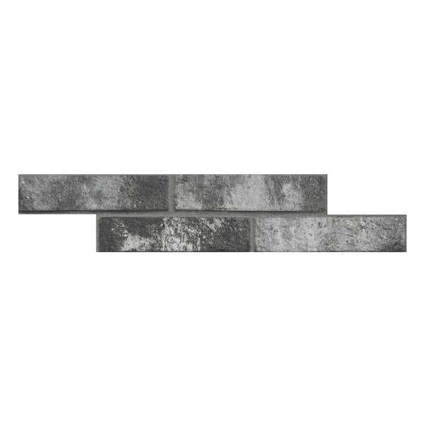60x250mm Rondine - London Charcoal Bricks