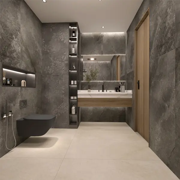 Elite Design Studio - 600x1200mm Tile One - Botanica Lotus