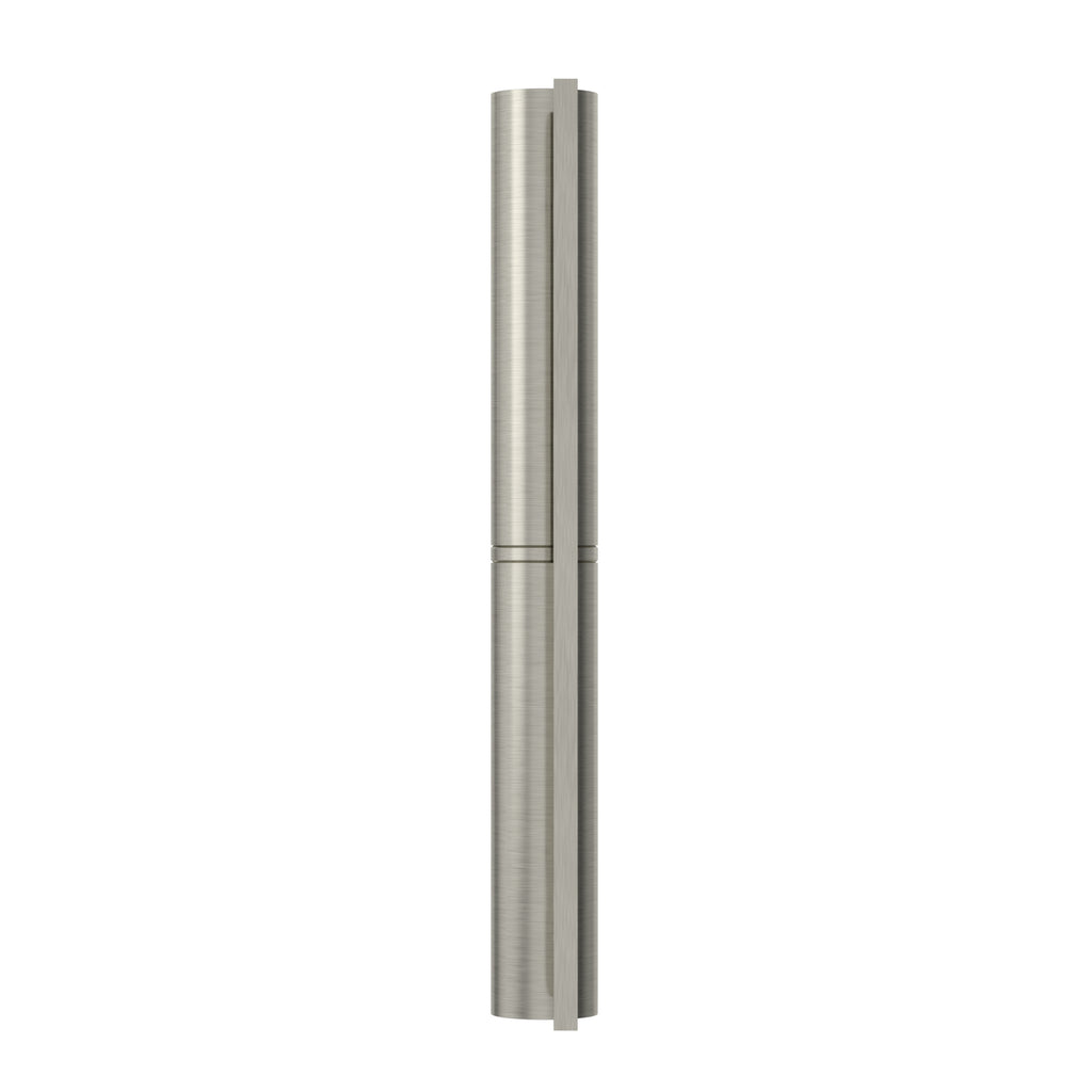 Lift off door hinge - left side - PVD Brushed Nickel (SKU: MDH-H2L-PVDBN) by Meir