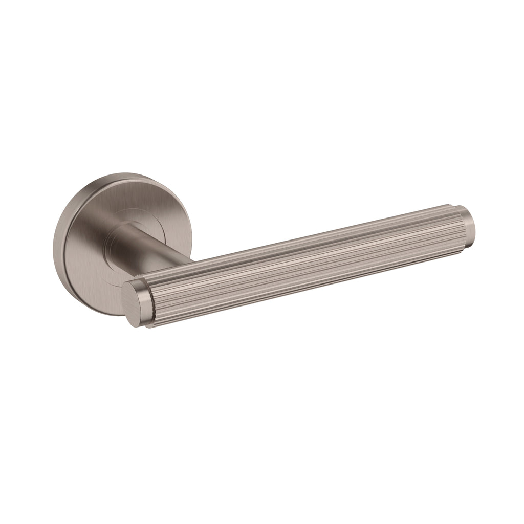 Öppen Linear Lever Door Handle - passage - PVD Champagne (SKU: MDH1-PA-CH) by Meir