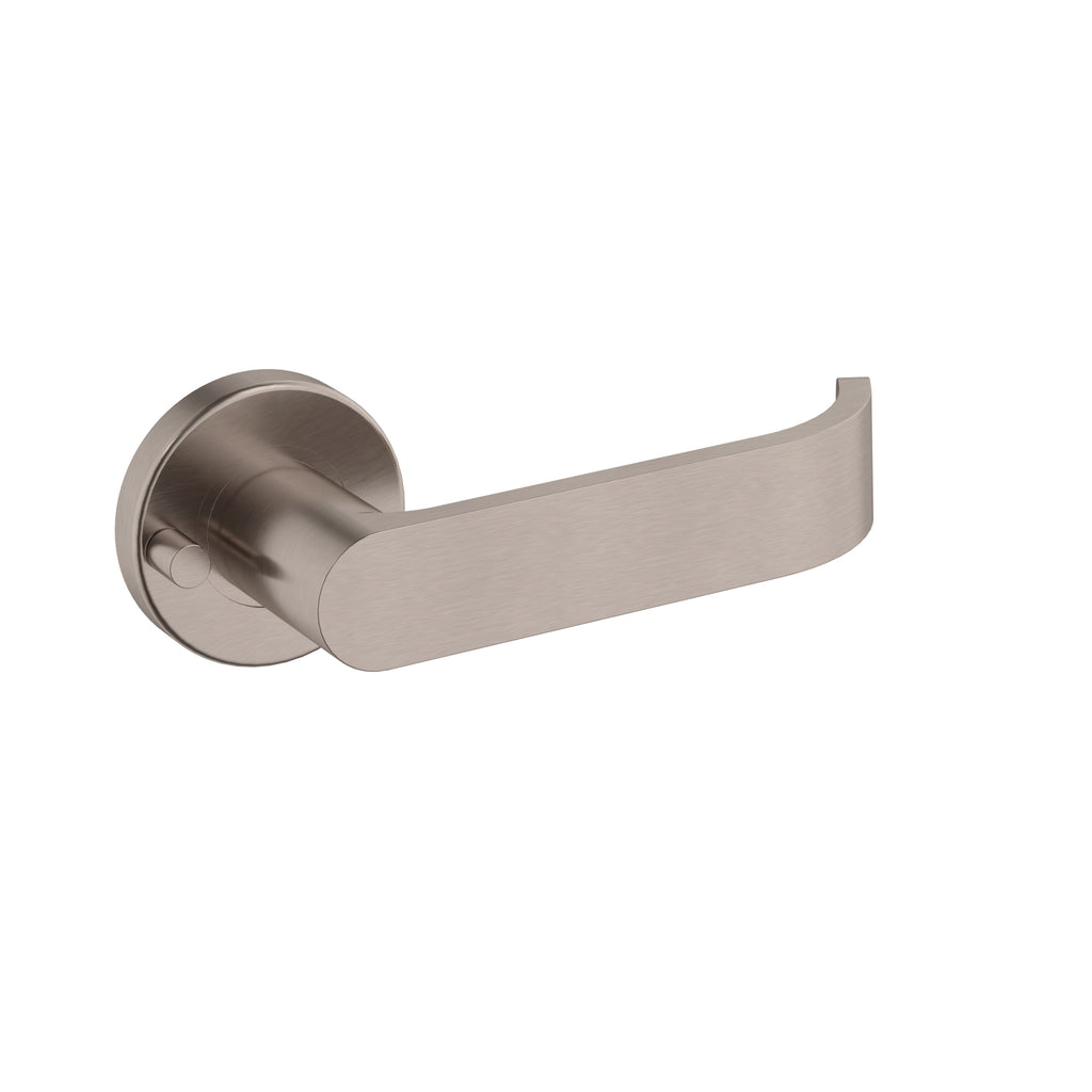 Curvaé Return Lever Door Handle - privacy - PVD Champagne (SKU: MDH4-PR-CH) by Meir
