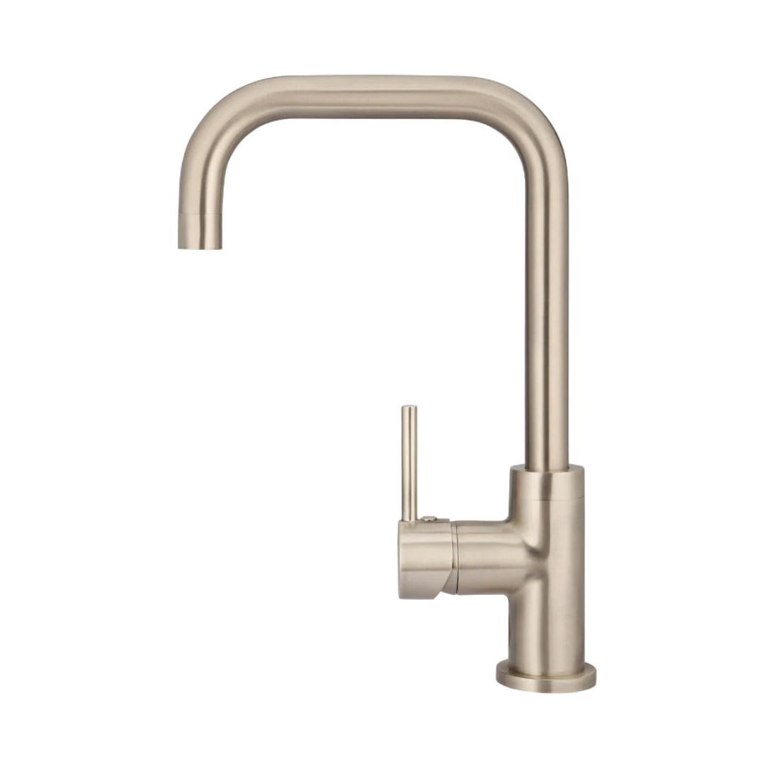 Elite Design Studio - Meir Round Kitchen Mixer Tap Champagne