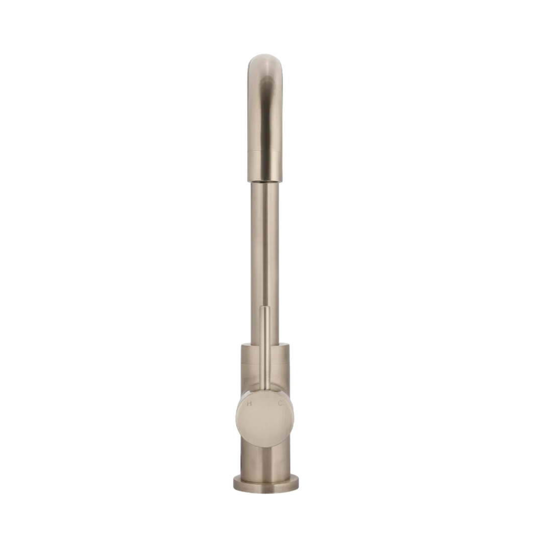 Elite Design Studio - Meir Round Kitchen Mixer Tap Champagne