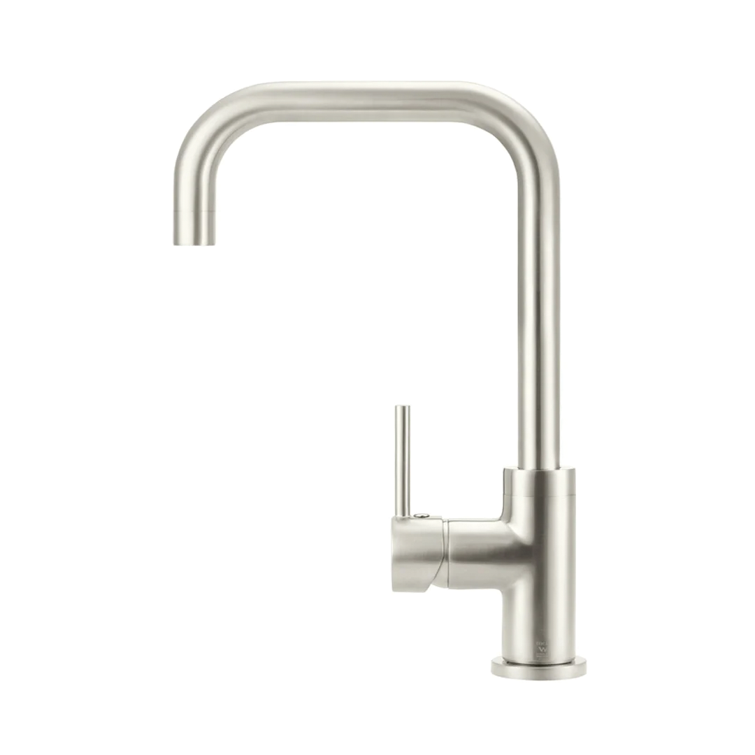 Elite Design Studio - Meir Round Kitchen Mixer Tap PVD Brushed Nickel