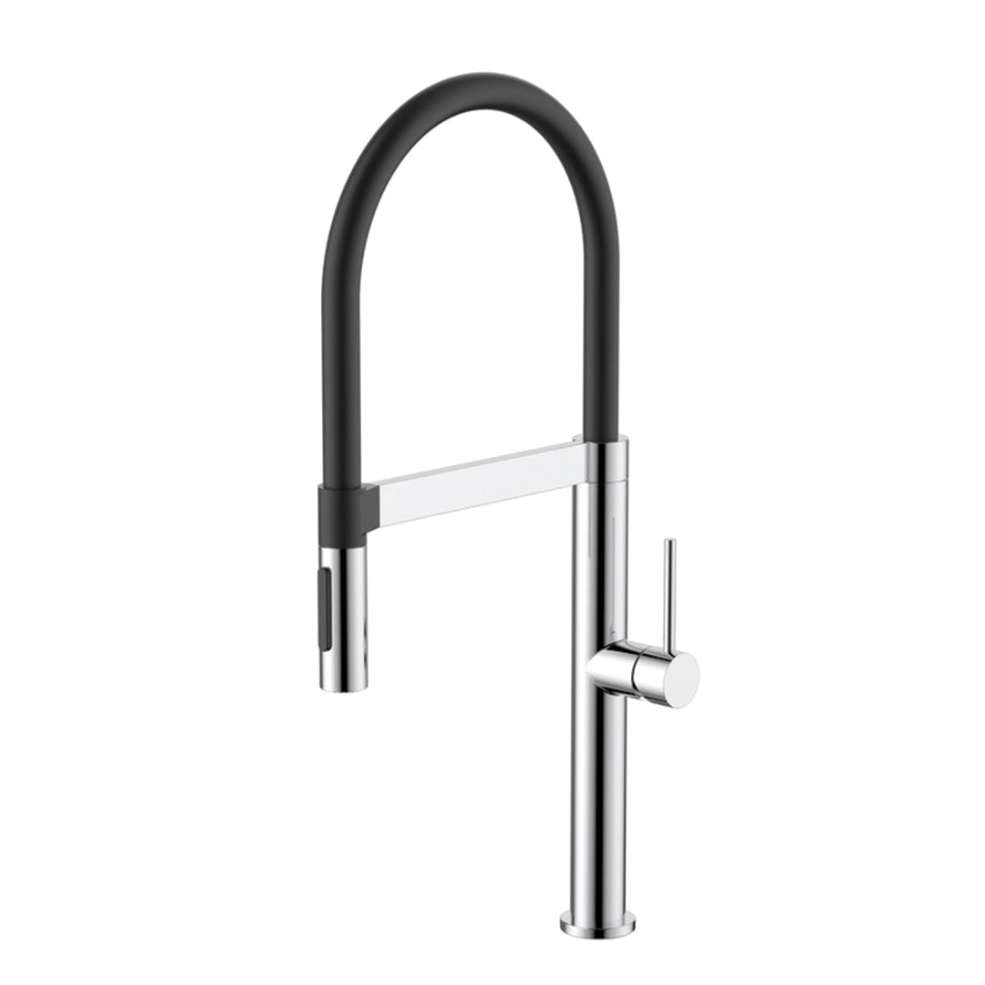 Elite Design Studio - Meir Pull Down Kitchen Mixer Tap with Magnetic Dock Polished Chrome