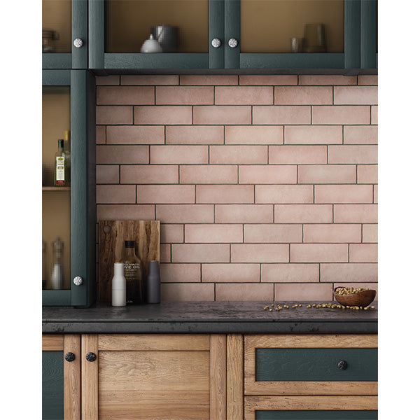 132x132mm Equipe Ceramicas - Magma Coral Pink