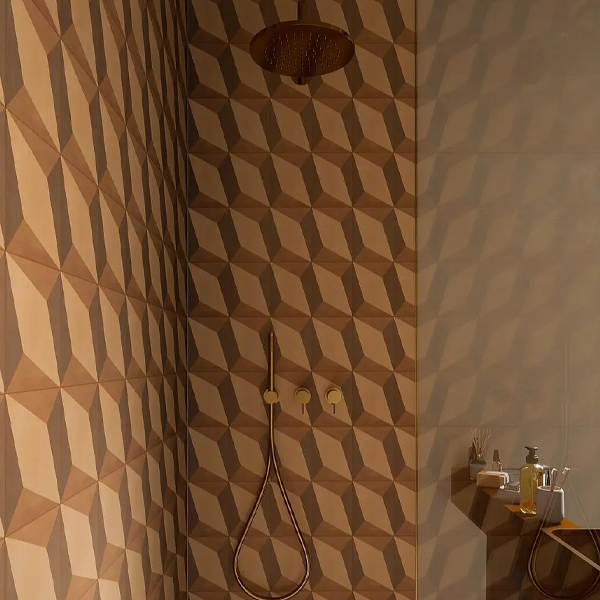 200x200mm Marazzi - D Segni Blend Tappeto 6 Terra Deco