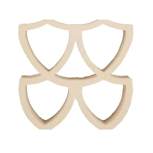 Elite Design Studio - 200x200mm Marca Corona - Arialuce Curve Avorio