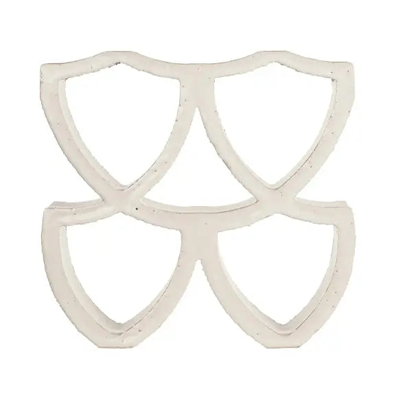 Elite Design Studio - 200x200mm Marca Corona - Arialuce Curve Bianco