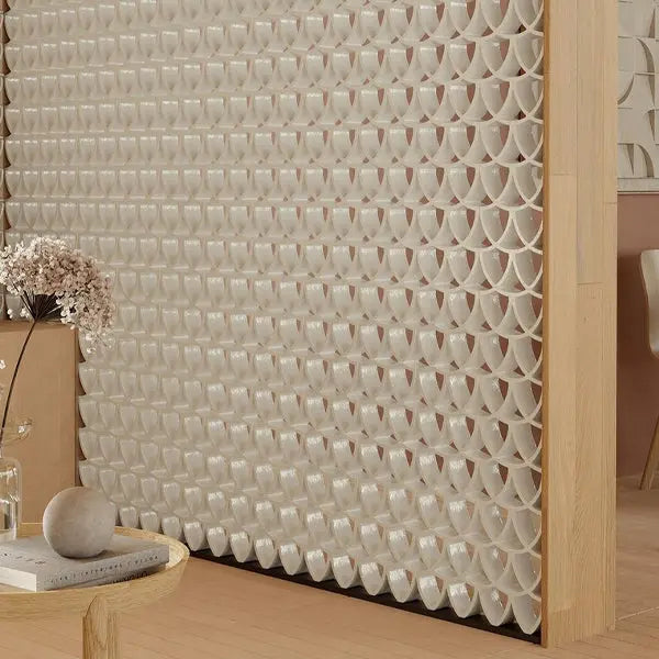 Elite Design Studio - 200x200mm Marca Corona - Arialuce Curve Bianco