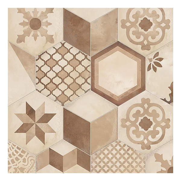 216x250mm Marca Corona - Terra Mix Esagona (Hex) VERS C