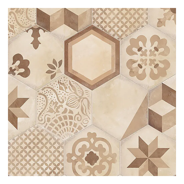 216x250mm Marca Corona - Terra Mix Esagona (Hex) VERS C
