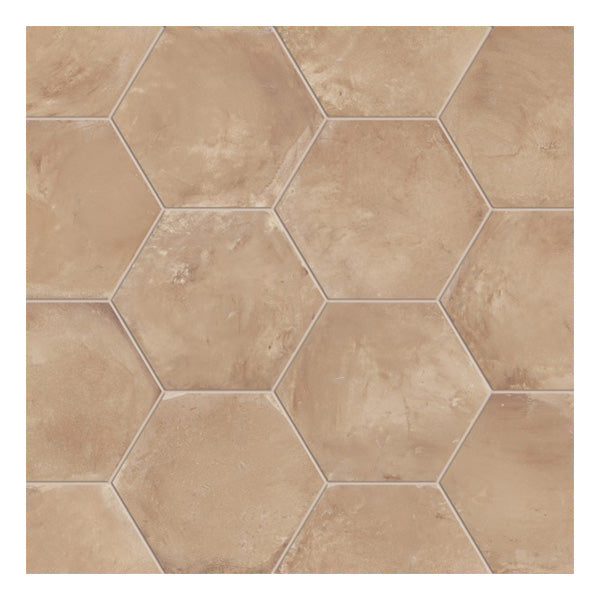 216x250mm Marca Corona - Terra Ocra Esagona (Hex)