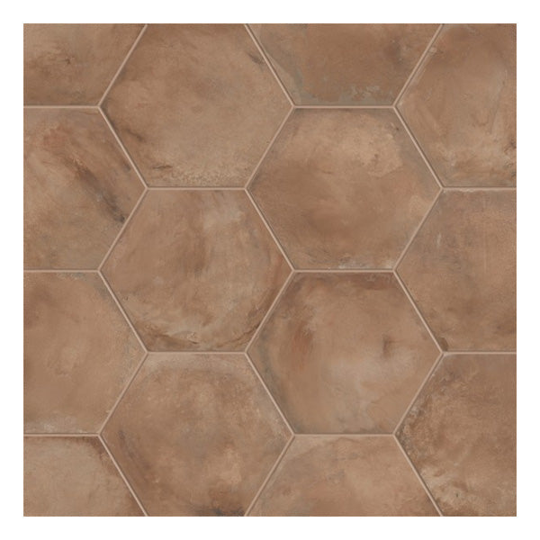 216x250mm Marca Corona - Terra Rosso Esagona (Hex)