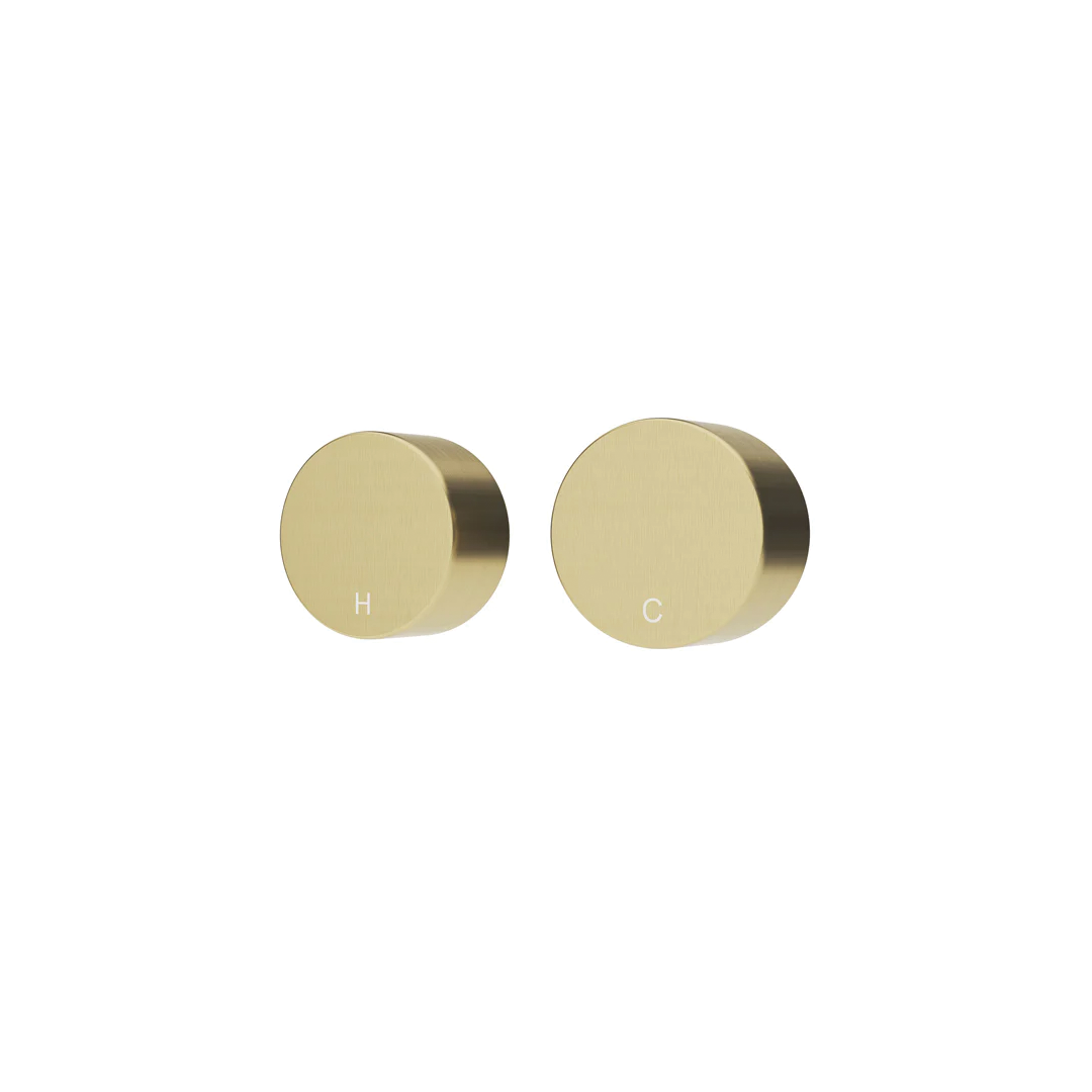 Meir - Circular Wall Taps (Tiger Bronze)
