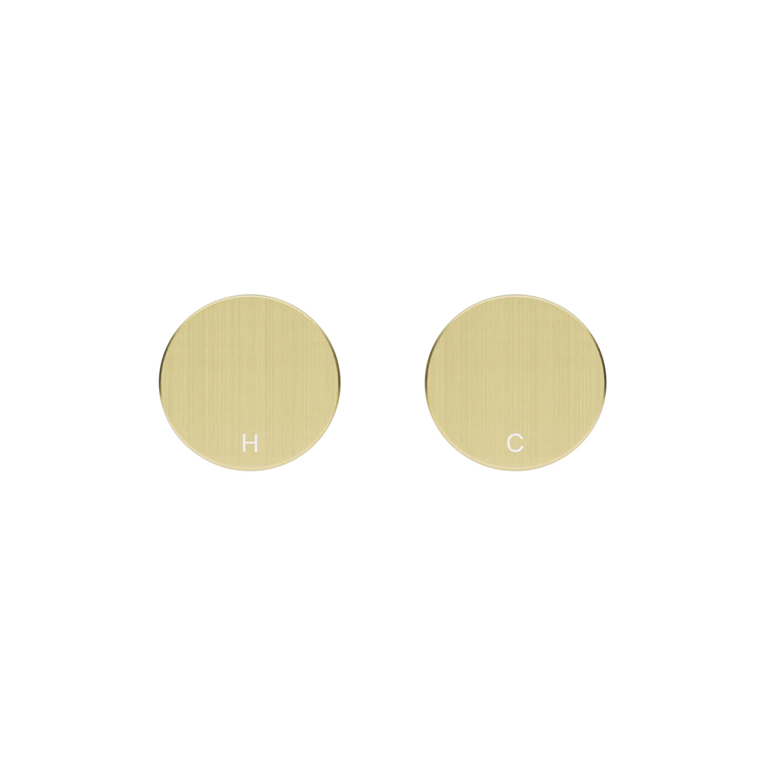 Meir - Circular Wall Taps (Tiger Bronze)