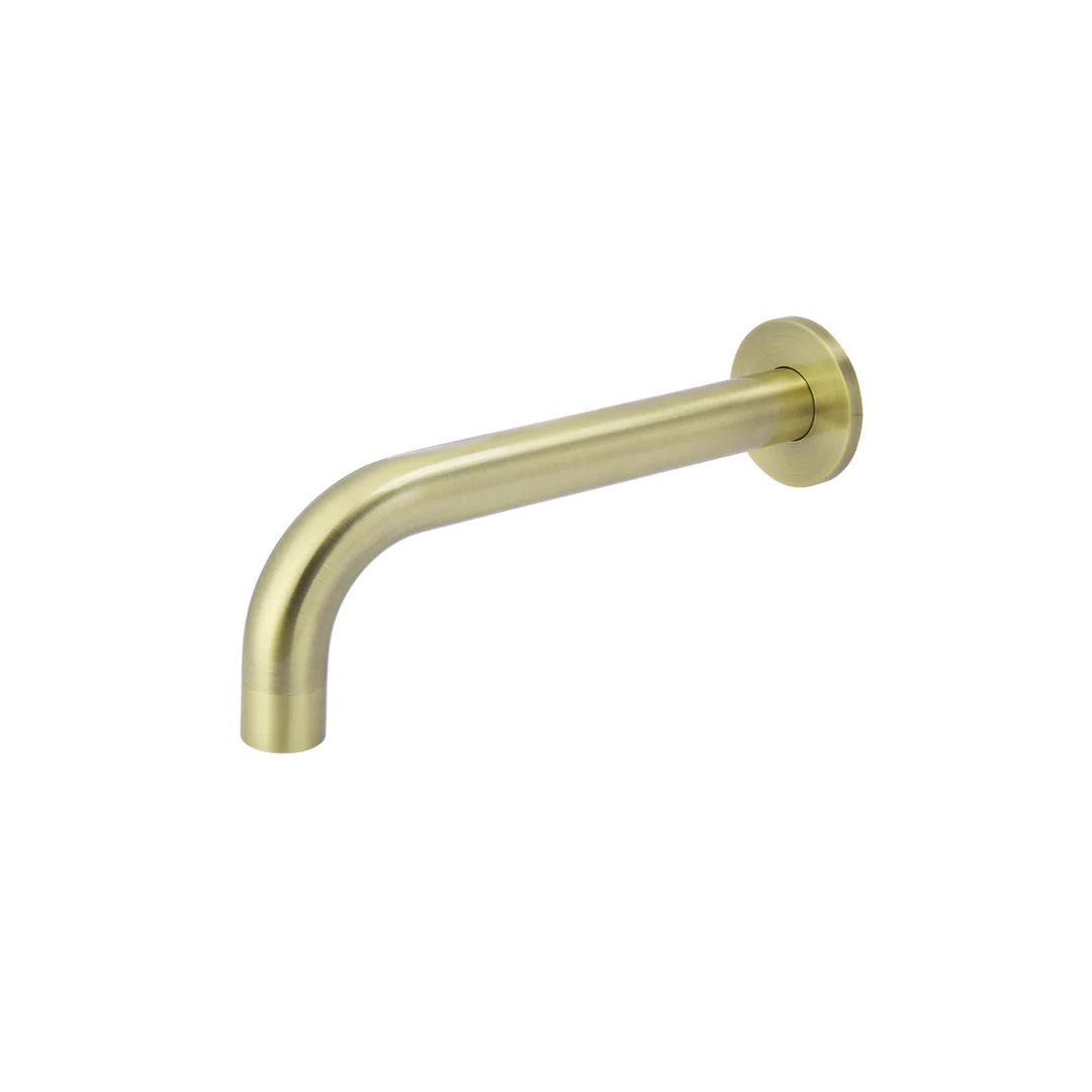 Meir - Universal Round Curved Spout Tiger Bronze