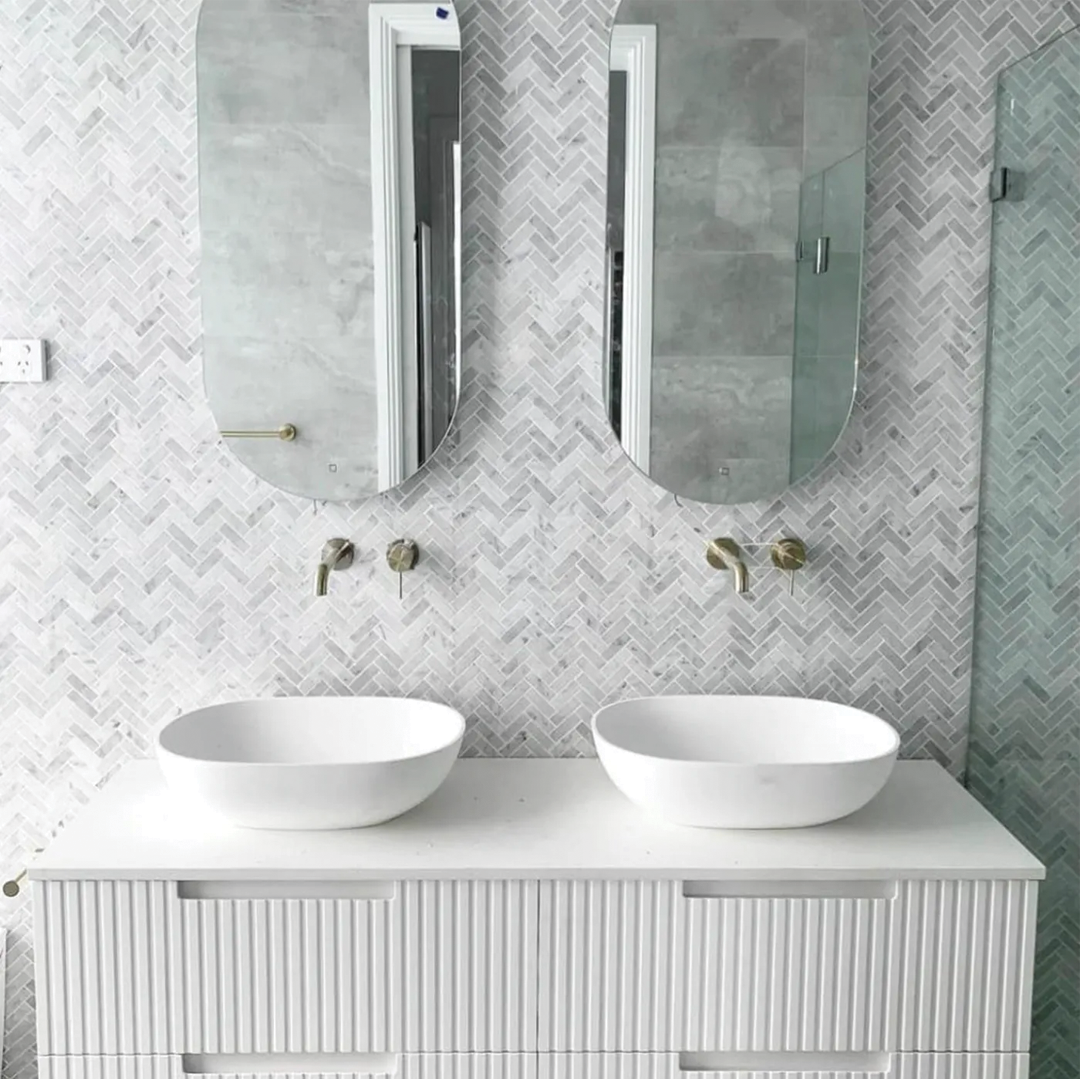 Otti - 1490wx550hx450d Noosa Satin White 1500mm Wall Hung Vanity (Cabinet Only)