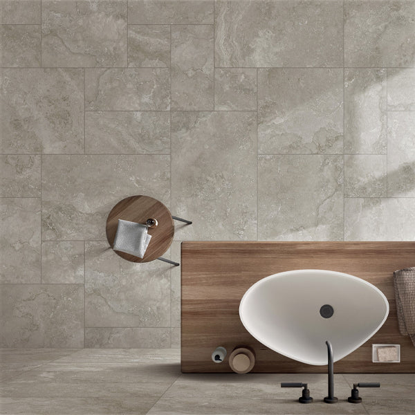 600x1200mm Padua - Norcia Crosscut Grey