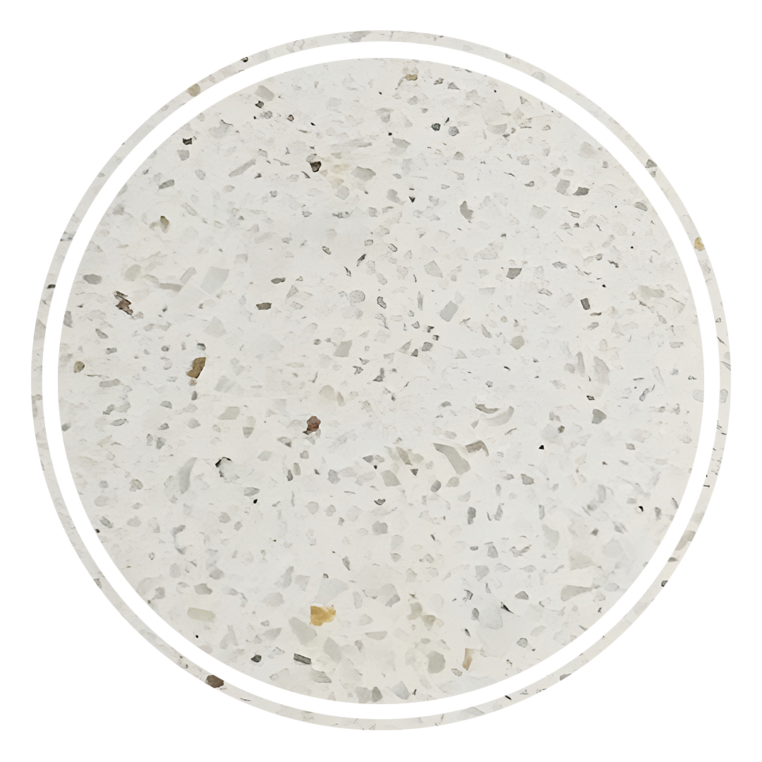 Elite Design Studio - 500x300x120mm Pietra Bianca - Briza Rectangular Above Counter Basin Concaved Edge Ivory (Speckle)