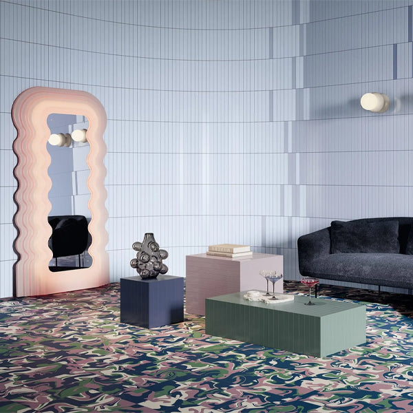 40x334mm Quintessenza Ceramiche - Colors Purple 4