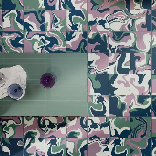 Elite Design Studio - 40x334mm Quintessenza Ceramiche - Colors Purple 4