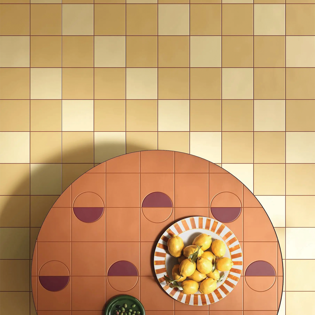 150x150mm Quintessenza Ceramiche - FargBlock Champagne Matt