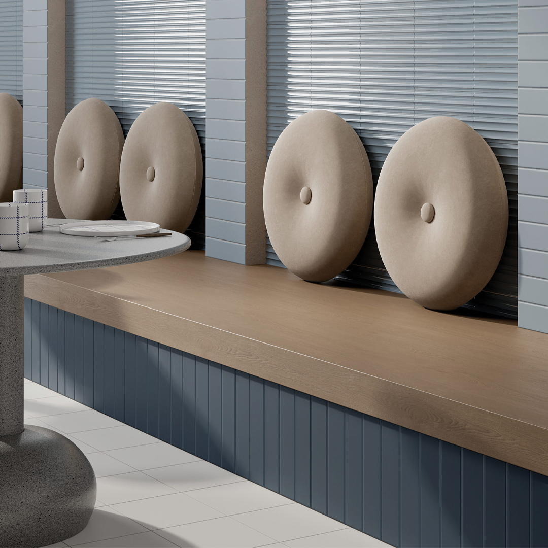 75x300mm Quintessenza Ceramiche - Bassa Marea Blu Lucido