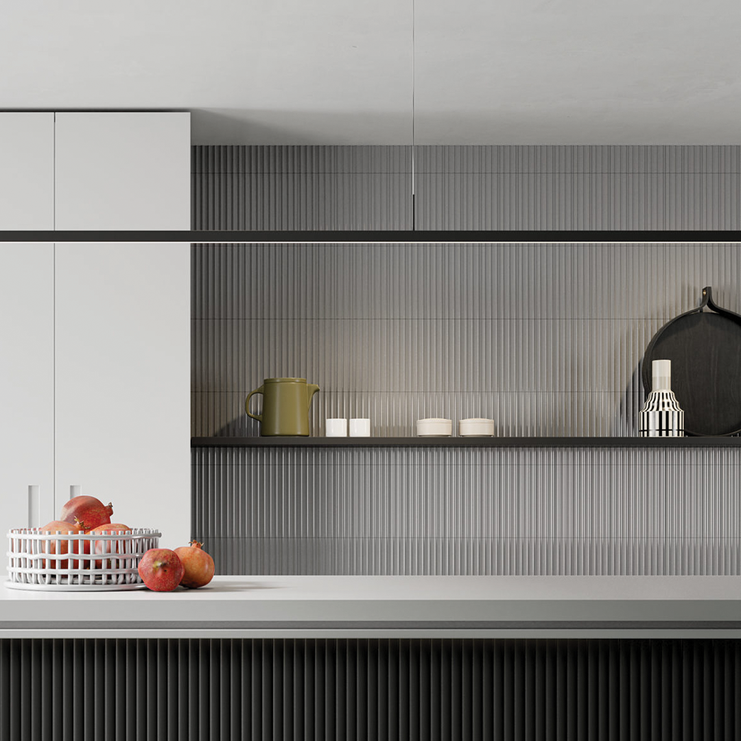 75x300mm Quintessenza Ceramiche - Marea Grigio Matt