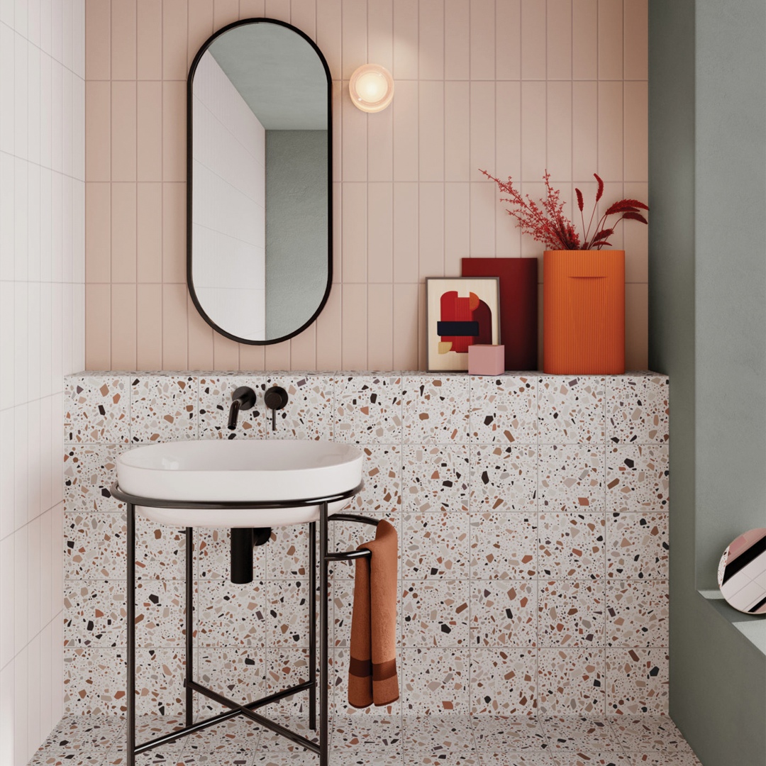 75x300mm Quintessenza Ceramiche - Marea Rosa Matt